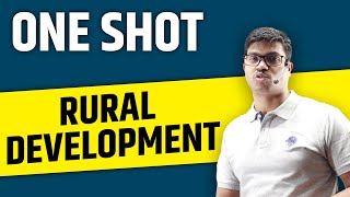 RURAL DEVELOPMENT | Detailed ONE SHOT | Class 12 Indian economic development | Board exam 2024