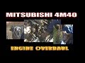 ENGINE OVERHAUL - MITSUBISHI L200 ( 4M40 )