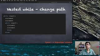 Pykidz! Learn Python - Session 7.07 - Loops - While loop: Changing path in nested loops