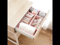 DIY Adjustable Drawer Organizer Divider Fve Grids Sockets Makeup Tableware Storage Box