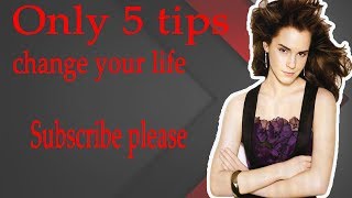 5টি বিষয় আপনার জীবনকে পরিবতন করতে পারে   only 5 tips change your life