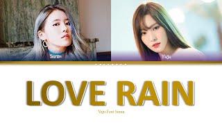 INDOSUB | Yuju (Feat. Suran) - Love Rain | Lyrics Video [color coded]