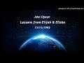 John Ogwyn Lessons From Elijah & Elisha