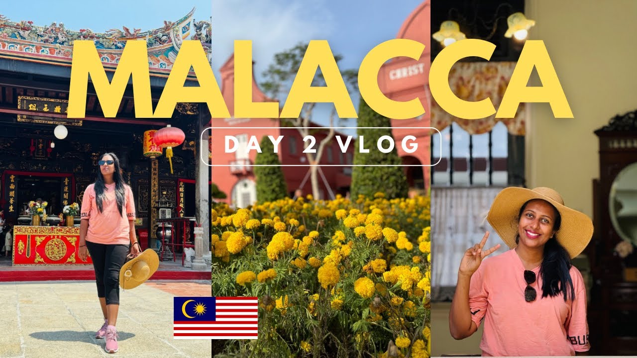 Malacca Day 2 Vlog Malaysia Travel Red Square St Paul S Church