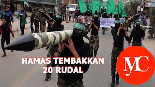 Ancam Israel, Hamas Tembakkan 20 Rudal