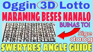 SWERTRES 3D ANGLE GUIDE ( Sige nag kadaog ) #oggin3dlotto