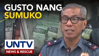 Ex-General na sangkot sa 990 kilos ng shabu, nais sumuko – PNP-CIDG