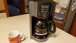 Mr. Coffee 12 Cup Programmable Coffee Maker | Review and How to Program the Delay Timer #mrcoffee