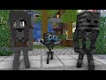 Monster School : POOR WITHER SKELETON SAD STORY - Minecraft Animation