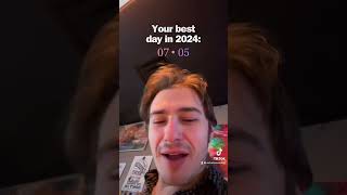 “Mark Your Calendars! 📅 Discovering My BEST Day in 2024 with a Fun Filter! #ExcitingReveal”