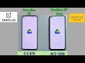 One plus 9R Vs realme X7 max speed test 🔥🔥