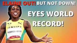 OMG! Elaine Thomspon Herah 2022 Eyes BREAKING Women's 100m 10.49 World Record