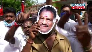 AIADMK Leaders Arrive At The Party Office In Chennai, For Their Executive Committee Meeting