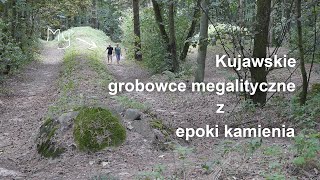 Polska. Kujawskie grobowce megalityczne z epoki kamienia.