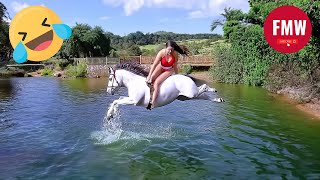 Funny \u0026 Hilarious People's Life 😂 #182 - Try not to Laugh | Instant Regret Fails Compilation 2024