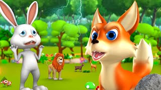 முயல் மற்றும் நரியின் சண்டை - Fox and Rabbit's Fight Story | 3D Animated Tamil Moral Stories JOJO TV