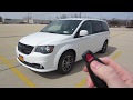 How to turn off the horn honk when locking the Dodge Grand Caravan