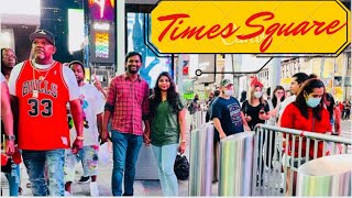 NEW YORK CITY : Times Square in USA | Manhatten | USA Telugu vlogs