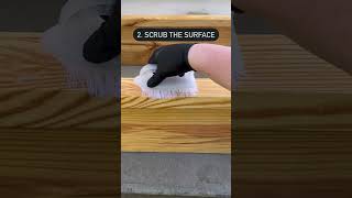 How to Use Exterior Wood Cleaner