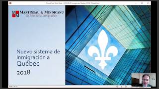 Inmigración Quebec 2018 - Arrima, Declaración de interés