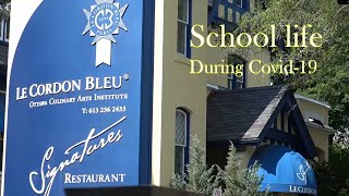 [Eng Sub] 12. My school life in Le Cordon BLeu Ottawa during the Covid-19