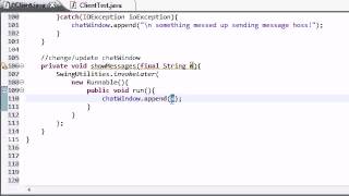 Intermediate Java Tutorial 57 showMessage and ableToType YouTube