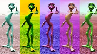 Wrong Heads DAME TU COSITA and PATILA Alien Green El Chombo Dance CHALLENGE KHOTIR