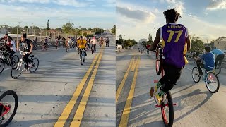 Bike Life In the Miami Streets