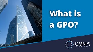 What is a Group Purchasing Organization or GPO?