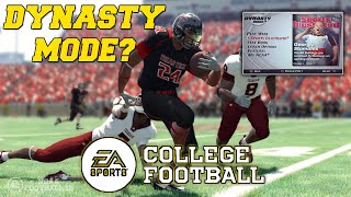Dynasty Mode is Going to be INSANE in EA Sports College Football