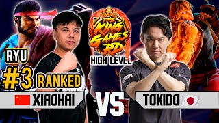 SF6 ▰XIAOHAI (RYU) VS TOKIDO AND ARMPEROR (KEN) ▰ High Level Gameplay  streetfighter6