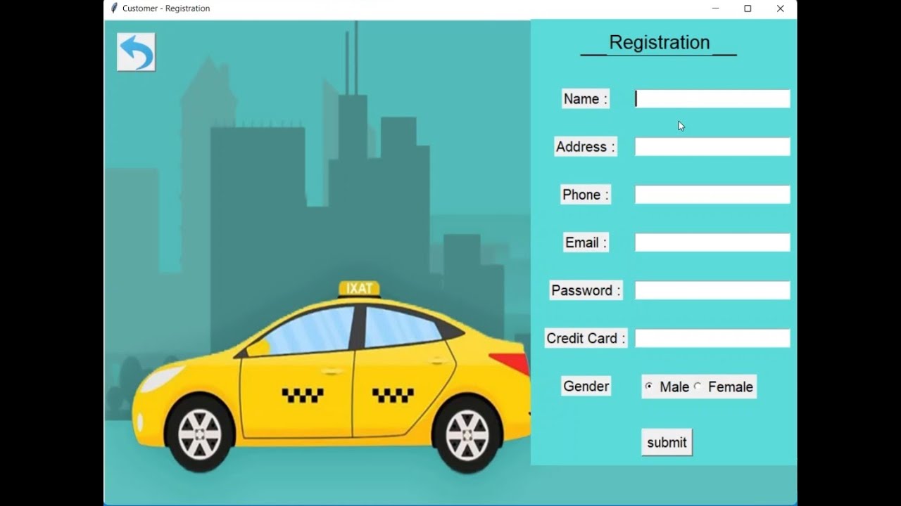 Taxi Booking System | With Source Code | Python Project - YouTube