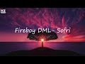 Fireboy DML- Sofri (Lyrics Video)