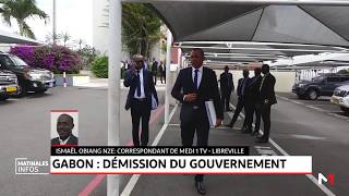 Gabon: démission du gouvernement