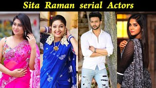 Sita Raman serial actors | Zee Tamil