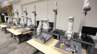 Large-scale data collection with an array of robots