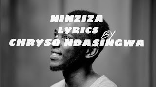 NI NZIZA BY CHRYSO NDASINGWA (OFFICIAL VIDEO LYRICS)