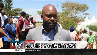 Tributes continue to pour in following the death of Wafula Chebukati