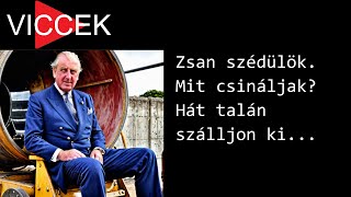 VICCEK - JEAN - ZSAN - - Zsan, szédülök. Mit csináljak? Hát talán szálljon ki ...