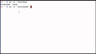 Netcat Basics (Bind Remote Shell)