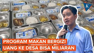 Gibran Ungkap Makan Bergizi Gratis Bikin Miliaran Rupiah Mengalir ke Desa