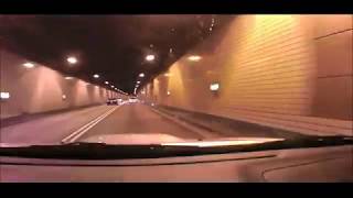 Unterwegs - Anfahrt auf Hamburg und Elbtunnel