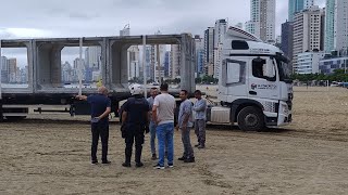 Balneário Camboriú ao Vivo. Obras de Macrodrenagem.