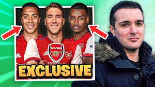 EXCLUSIVE Arsenal Transfer News With Chris Wheatley! | Dusan Vlahovic, Isak & Tielemans?