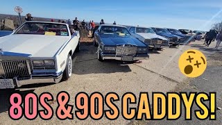 🏁 WOW Collection of 80s and 90s Caddys! check out deVilles Eldorados Broughams! #cadillac #eldorado