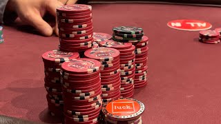 Stacking Chips Against a YouTube LEGEND! | Poker Vlog #351