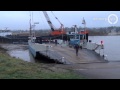 Weer een pont uit de vaart. Deze keer Ingen-Elst