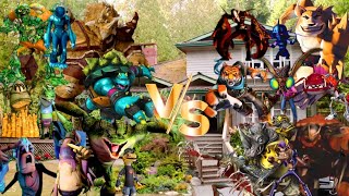 Mighty Mutanimals vs Foot-Clan Mutants - Epic Legendary Supercut Battle!!!