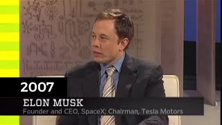 Young Elon Musk - Interview 2007 - Full Version