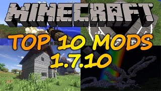 Top 10 Minecraft Mods (1.7.10) - April 2017